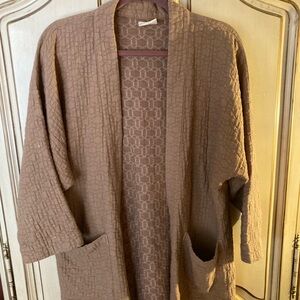 Curator SF Jules coat 100% cotton quilted jacket cardigan